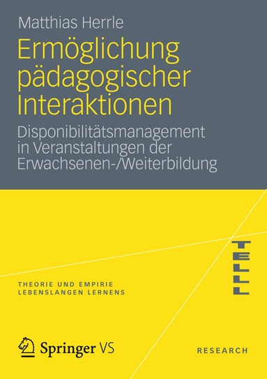 Matthias Herrle - Ermöglichung pädagogischer Interaktionen, Häftad