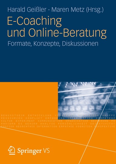 bokomslag E-Coaching und Online-Beratung