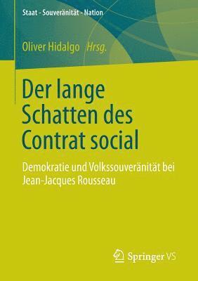 bokomslag Der lange Schatten des Contrat social