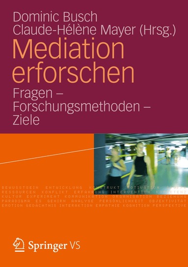 Dominic Busch, Claude-Hélène Mayer - Mediation erforschen, Häftad