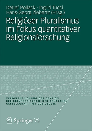 Detlef Pollack, Ingrid Tucci, Hans-Georg Ziebertz - Religiöser Pluralismus im Fokus quantitativer Religionsforschung, Häftad