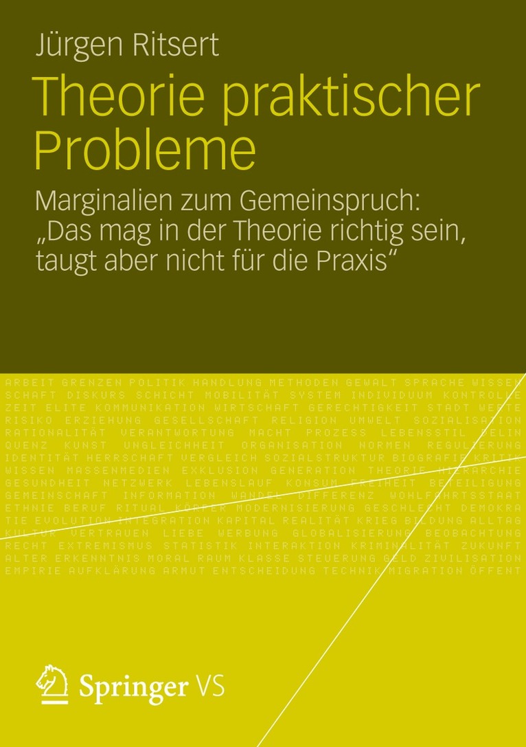 Theorie praktischer Probleme 1