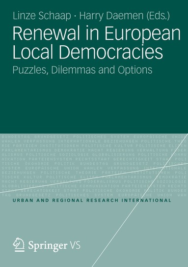 Linze Schaap, Harry Daemen - Renewal in European Local Democracies, Häftad