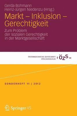 bokomslag Markt - Inklusion - Gerechtigkeit