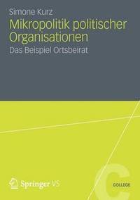 bokomslag Mikropolitik politischer Organisationen