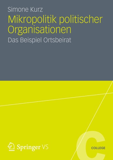 bokomslag Mikropolitik politischer Organisationen