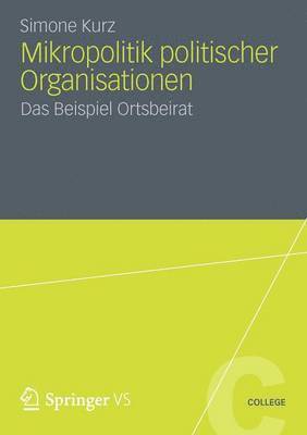 Mikropolitik politischer Organisationen 1