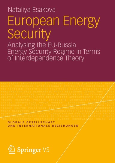 Nataliya Esakova - European Energy Security, Häftad