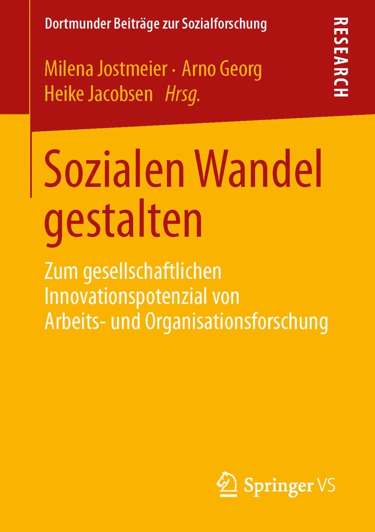 Sozialen Wandel gestalten 1