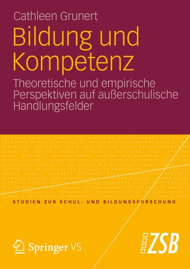 bokomslag Bildung und Kompetenz