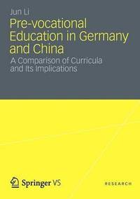 bokomslag Pre-vocational Education in Germany and China