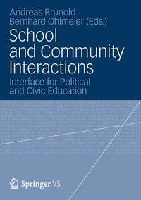 bokomslag School and Community Interactions