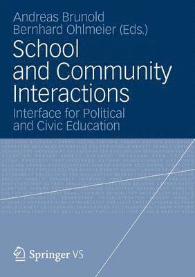 Andreas Brunold, Bernhard Ohlmeier - School and Community Interactions, Häftad