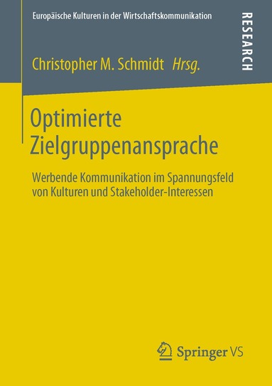 Christopher M. Schmidt - Optimierte Zielgruppenansprache, Häftad
