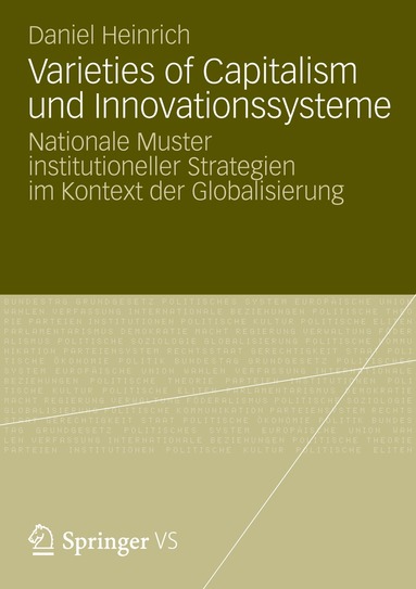 Daniel Heinrich - Varieties of Capitalism und Innovationssysteme, Häftad