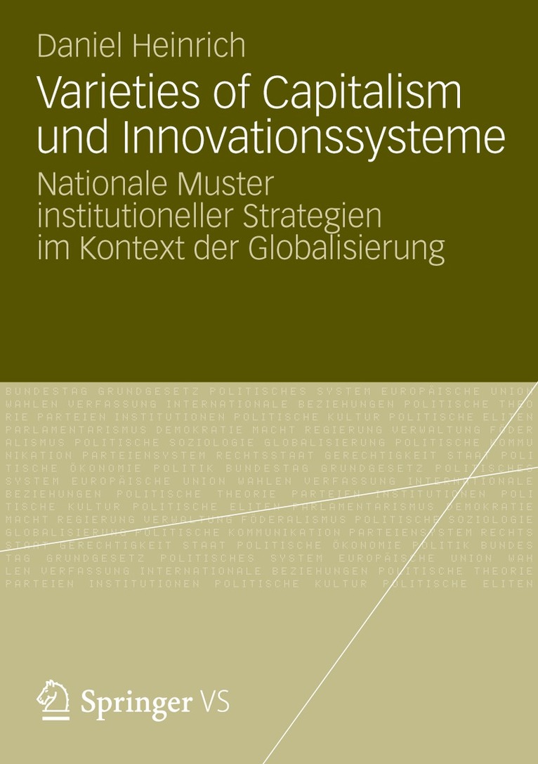 Varieties of Capitalism und Innovationssysteme