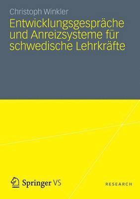 bokomslag Entwicklungsgespräche und Anreizsysteme für schwedische Lehrkräfte