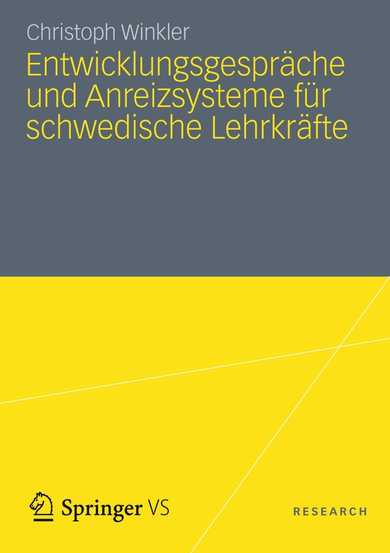 Christoph Winkler - Entwicklungsgespräche und Anreizsysteme für schwedische Lehrkräfte, Häftad