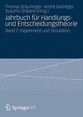 bokomslag Jahrbuch fr Handlungs- und Entscheidungstheorie