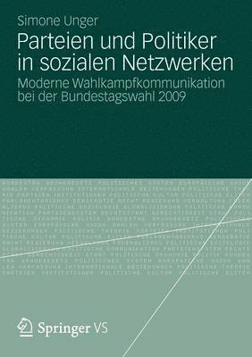 bokomslag Parteien und Politiker in sozialen Netzwerken