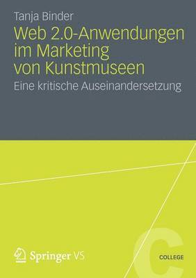 bokomslag Web 2.0-Anwendungen im Marketing von Kunstmuseen