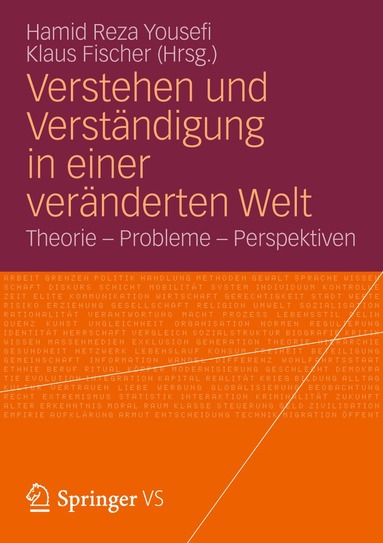 bokomslag Verstehen und Verstandigung in einer veranderten Welt