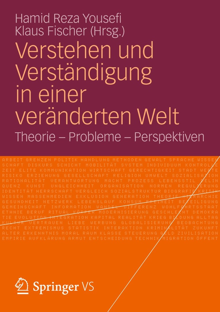 Hamid Reza Yousefi, Klaus Fischer - Verstehen und Verständigung in einer veränderten Welt, Häftad