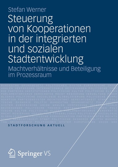 bokomslag Steuerung von Kooperationen in der integrierten und sozialen Stadtentwicklung