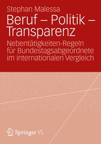 bokomslag Beruf - Politik - Transparenz