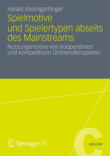 Harald Baumgartlinger - Spielmotive und Spielertypen abseits des Mainstreams, Häftad