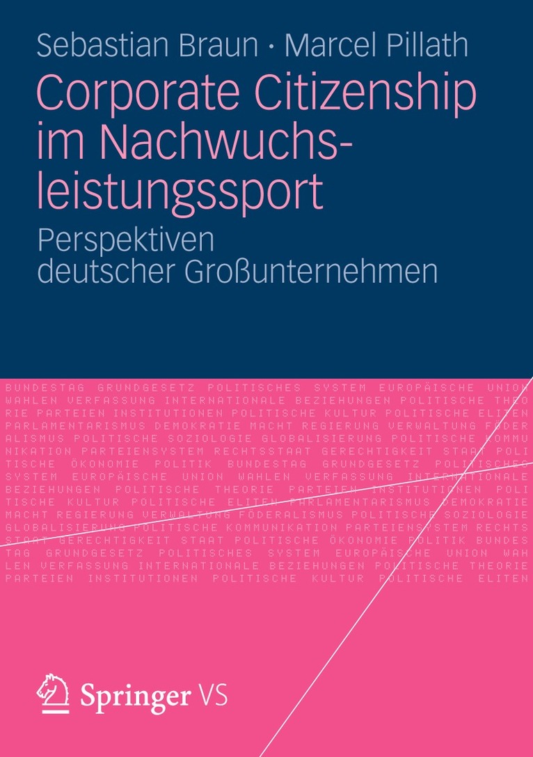 Corporate Citizenship im Nachwuchsleistungssport 1