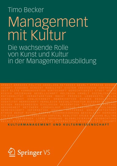 Timo Becker - Management mit Kultur, Häftad