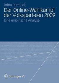 bokomslag Der Online-Wahlkampf der Volksparteien 2009