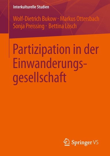 Wolf-Dietrich Bukow, Markus Ottersbach, Sonja Preissing, Bettina Lösch - Partizipation in der Einwanderungsgesellschaft, Häftad