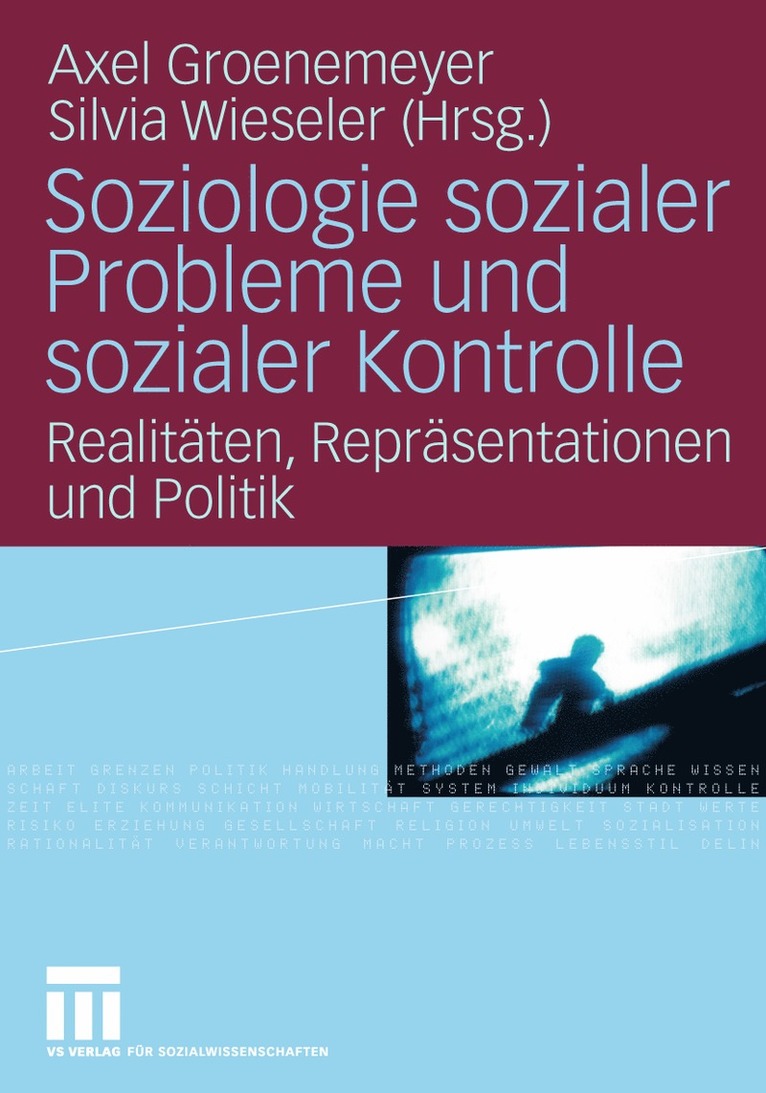 Soziologie sozialer Probleme und sozialer Kontrolle 1