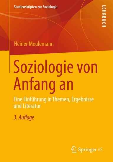 Heiner Meulemann - Soziologie von Anfang an, Häftad