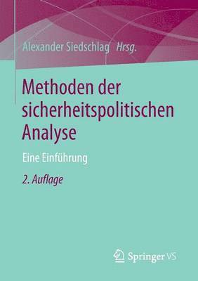 bokomslag Methoden der sicherheitspolitischen Analyse