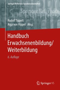 bokomslag Handbuch Erwachsenenbildung/Weiterbildung