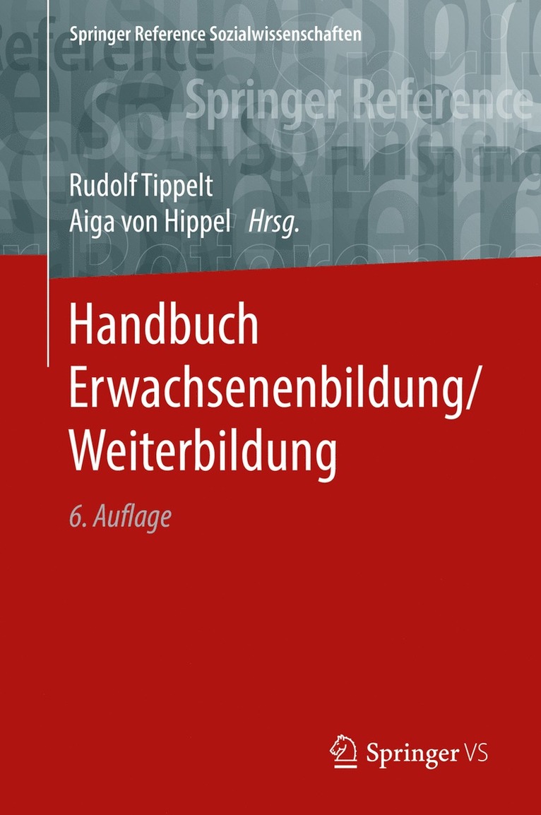 Handbuch Erwachsenenbildung/Weiterbildung 1