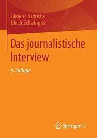 bokomslag Das journalistische Interview