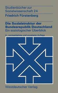 bokomslag Die Sozialstruktur der Bundesrepublik Deutschland