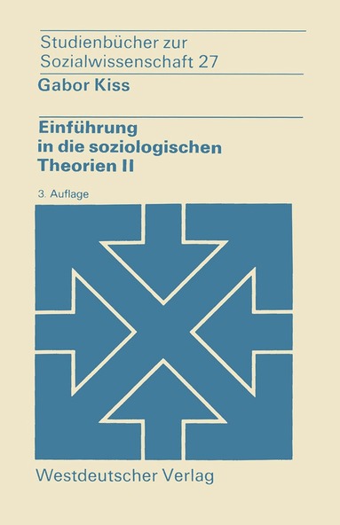 Einführung in die soziologischen Theorien II, Häftad