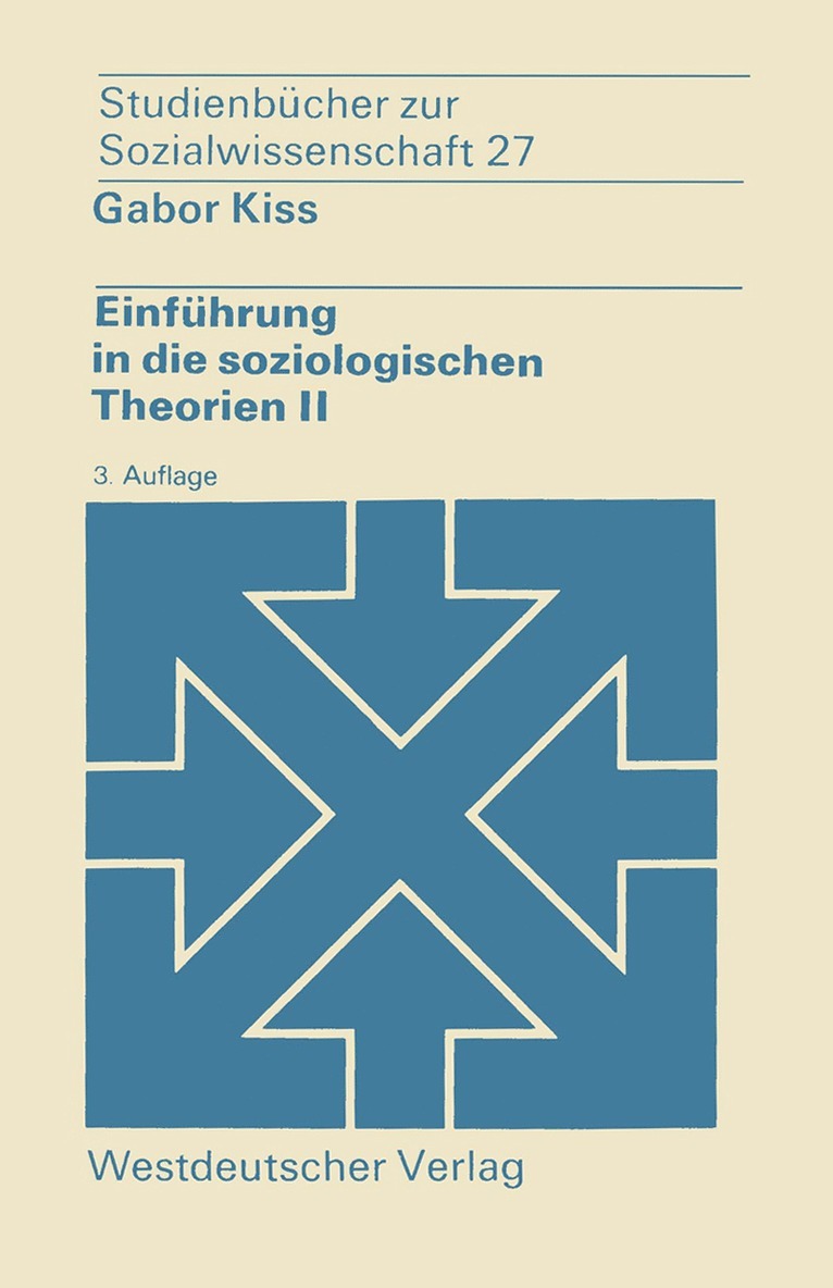 Einfhrung in die soziologischen Theorien II 1