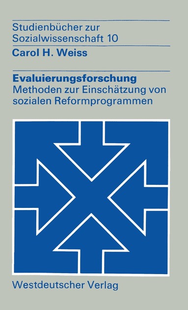 Carol H. Weiss - Evaluierungsforschung, Häftad