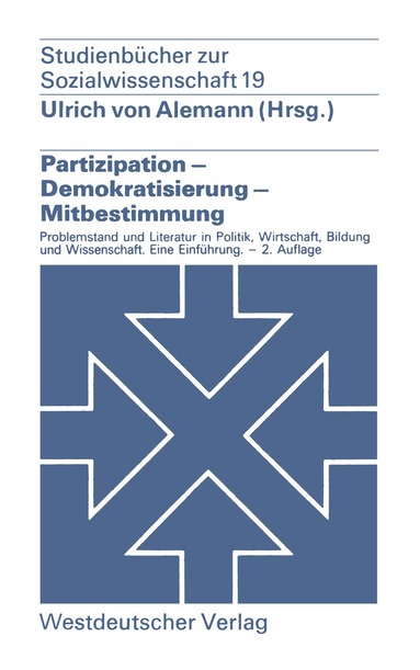 Ulrich von Alemann - Partizipation — Demokratisierung — Mitbestimmung, Häftad