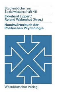 bokomslag Handwrterbuch der Politischen Psychologie