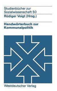 bokomslag Handwrterbuch zur Kommunalpolitik