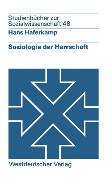 bokomslag Soziologie der Herrschaft