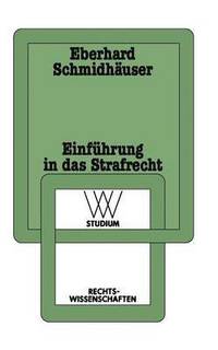 bokomslag Einführung in das Strafrecht