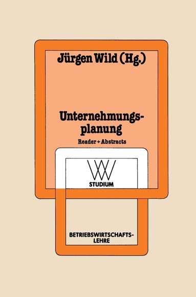 Jürgen Wild - Unternehmungsplanung, Häftad